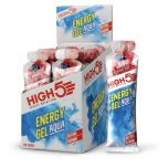 HIGH5 Energy Gel Aqua - Quick Release Sports Gels to Power Muscles for Peak Performance - Natural Fruit Juice & Caffeine-Free Energy Boost Berry 20 x 66g