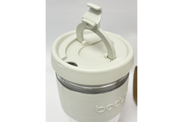 Bodum Joycup Travel Mug 0.25L Off White Double Wall Reusable Cup