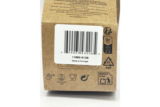 Bodum Joycup Travel Mug 0.25L Off White Double Wall Reusable Cup