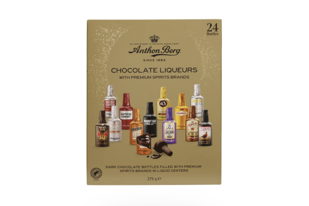Anthon Berg 24 Piece Chocolate Liqueurs Set 375g