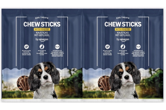 Dog Treats Chew Sticks with Poultry 8 x 11g