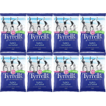 Tyrrells Lightly Sea Salted Crisps 8 x 150g Sharing Bags Hand Cooked