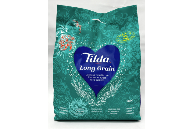 Tilda Long Grain Rice 5kg Versatile Everyday Rice for World Cuisines