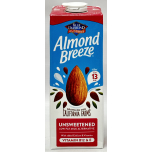 Blue Diamond Almond Breeze Unsweetened Almond Drink 8 x 1L