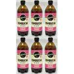 Remedy Kombucha Raspberry Lemonade 6 x 700ml Naturally Sugar Free Sparkling Drink