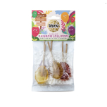 Biona Organic Rainbow Lollipops Vegan No Gelatine 50g