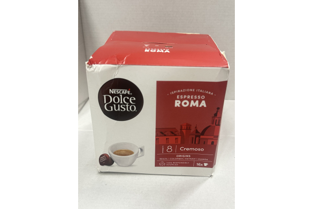 Nescafe Espresso Roma 16 pods for Dolce Gusto Imperfect Packaging