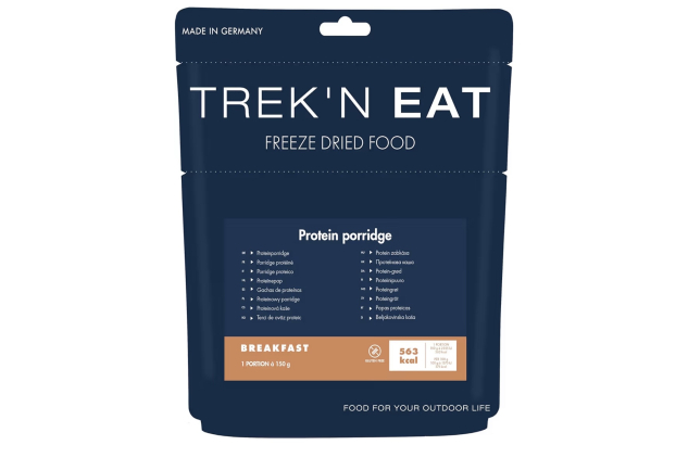 TREK'N EAT Trek'n Eat Protein Porridge – High Protein Breakfast for Outdoors, Freeze-Dried Meals for Camping, Hiking & Expeditions 150g