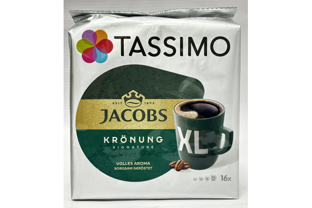 Tassimo Jacobs Krönung XL Coffee Capsules 5 Packs 80 Capsules for 80 Drinks