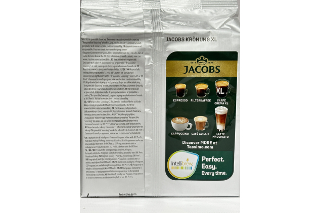Tassimo Jacobs Krönung XL Coffee Capsules 5 Packs 80 Capsules for 80 Drinks