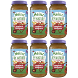Heinz By Nature 7+ Months Spaghetti Bolognese, 6 x 200g
