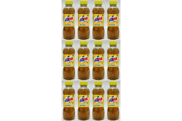 Estathé Lemon Tea Drink 12 x 400ml Ready to Drink Lemon Iced Tea