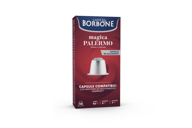 BORBONE Magica Palermo Blend Intensity 9 Nespresso 10 Pods