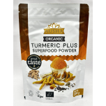 Organic Turmeric Plus Superfood Powder 250g for Lattes, Shots, Smoothies & Cooking