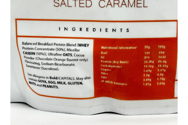 Bodybuilding Warehouse Premium Protein Pancakes Salted Caramel 1kg