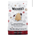 Walker's Mini Festive Shortbread Trees 125g