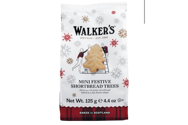 Walker's Mini Festive Shortbread Trees 125g