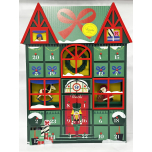 Venchi Wooden Advent Calendar 2025 with Assorted Chocolates 356g Limited Edition