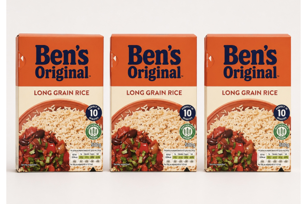 Ben's Original Long Grain Rice 3 X 500g
