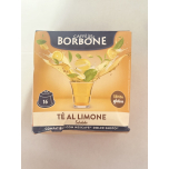 Caffè Borbone Lemon Tea Capsules - 16 Capsules of Vibrant Fruit Blend - Herbal Tea Pods Compatible with Lavazza A Modo Mio Machines