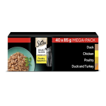 Sheba Select Slices Cat Wet Food Poultry Selection in Gravy 40 X 85g