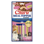 Churu Meal Toppers by INABA Cat Treat Tuna with Salmon Recipe 4 x 14g