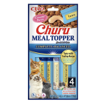 Churu Meal Toppers by INABA Cat Treat Tuna with Scallop Recipe 4 x 14g