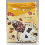 Seeberger Sweetened Dried Cranberries 350g