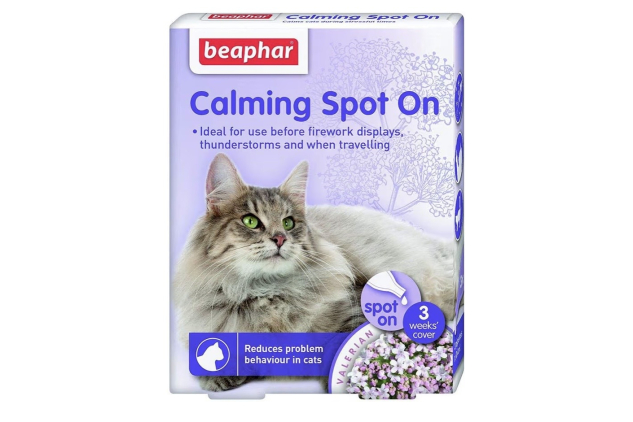 Beaphar Calming Spot-On for Cats 3 Week Cover