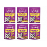 Whiskas Crunch Cat Treats 6 X 100g