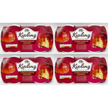 Mr Kipling Raspberry Sponge Puddings 4 x 2 Pack Twinpacks 190g