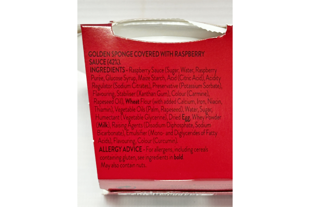 Mr Kipling Raspberry Sponge Puddings 4 x 2 Pack Twinpacks 190g