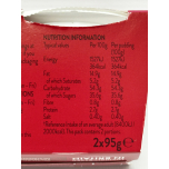 Mr Kipling Raspberry Sponge Puddings 4 x 2 Pack Twinpacks 190g