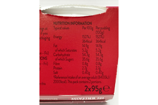 Mr Kipling Raspberry Sponge Puddings 4 x 2 Pack Twinpacks 190g