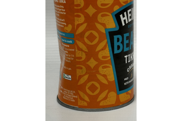 Heinz Baked Beans Tikka 390g | Dented Tin