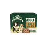 James Wellbeloved Adult Dog Food with Turkey in Gravy Pouch 12 x 90g