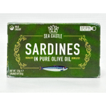 Sea Castle Skinless & Boneless Sardines in Pure Olive Oil 125g