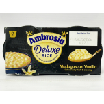 Ambrosia Deluxe Madagascan Vanilla Rice Pudding Pots 2 x 110g