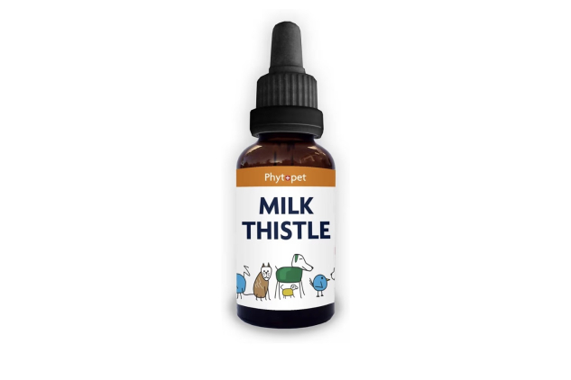 Phytopet Milk Thistle Tincture 100ml Liver & Gallbladder Support Silymarin Enriched Detox & Cell Growth