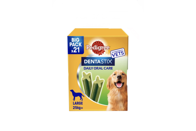 Pedigree 21 Dentastix Fresh Adult Large Dog Treats, 810g