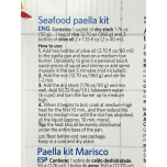 Carmencita Seafood Paella Kit with Enamelled Pan for 4 People