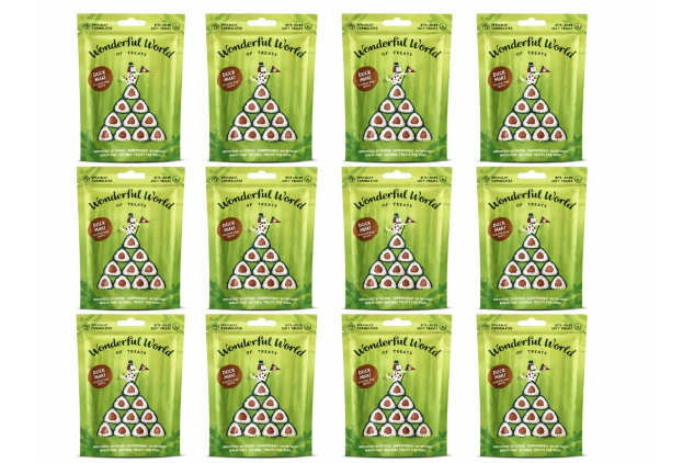 Wonderful World of Treats for Dogs 12 x 50g Duck Maki Flavour 