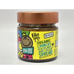 Fabalous Organic Crunchy Chocolate Spread (Hazelnut & Cocoa Spread) Vegan, Dairy Free, No Palm Oil, Less Sugar, More Protein 200g