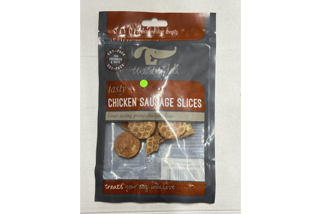 Dog Deli The Tasty Chicken Sausage Slices 100g