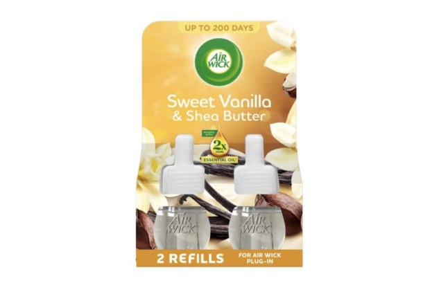 Air Wick Electric Refill - Sweet vanilla and shea butter,Pack 2 x 19 ml