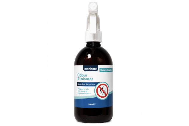 Monicare Odour Eliminator Spray 500ml Multi-Surface Smell Neutraliser Cleaner