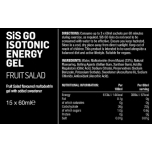 Science in Sport GO Isotonic Energy Gel Fruit Salad 15 x 60ml