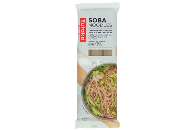 Yutaka Soba Noodles Japanese Style Wheat & Buckwheat Noodles 250g