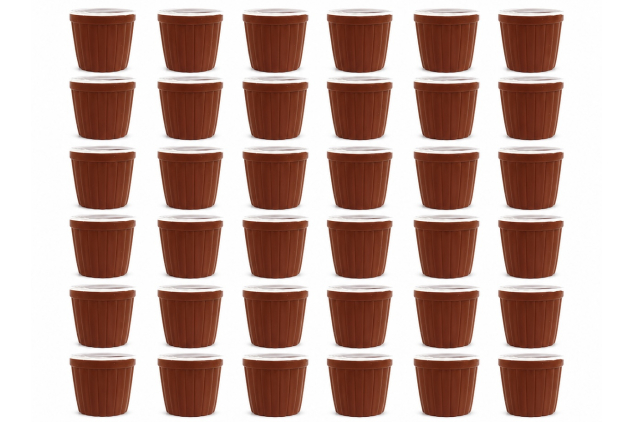 Komodo Brown Sugar Jelly Pots Refill Pack for Crickets, Beetles, Cockroaches and Millipedes 30 Piece Nutrient Rich