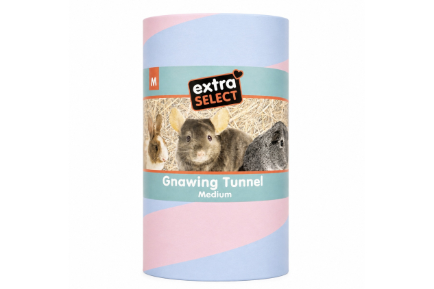 Extra Select Gnawing Tunnel Medium Ideal For Guinea Pigs Rats Chinchillas